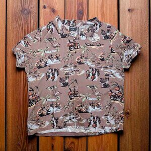 NWT Harley Davidson Men's Daytona Aloha Short Sleeve Shirt 4X